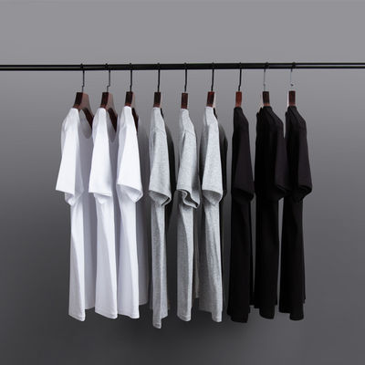 T-shirt sportivi semplici in ingrosso T-shirt da uomo con collo in O tipo di tessuto articoli a maglia n. 180