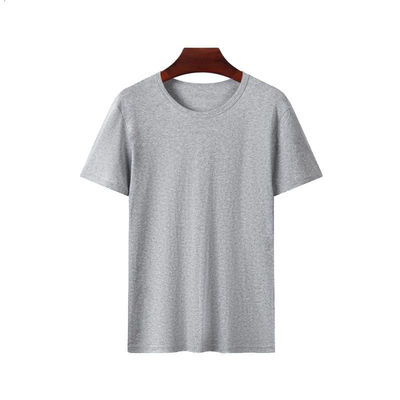 T-shirt sportivi semplici in ingrosso T-shirt da uomo con collo in O tipo di tessuto articoli a maglia n. 180