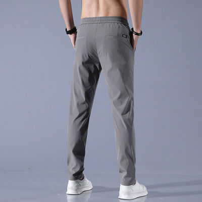 Polyester/Spandex Blend Corridori fitness maschili con cintura e corda elastica