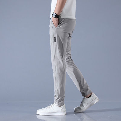 Polyester/Spandex Blend Corridori fitness maschili con cintura e corda elastica
