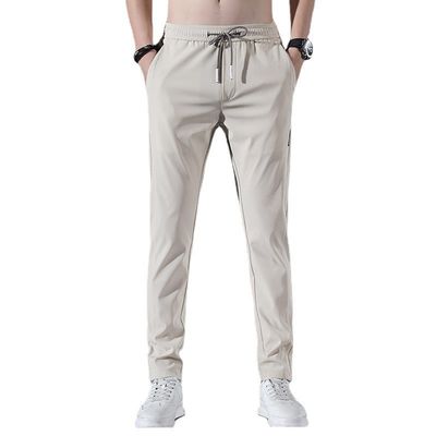 Polyester/Spandex Blend Corridori fitness maschili con cintura e corda elastica