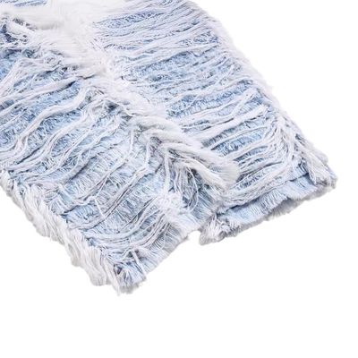 Mid Waist Destroyed Lavatori jeans denim leggetti dritti Pantaloni da uomo Pantaloni