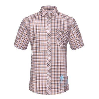 POLO uomo abito stampa camicie formali 100% cotone camicia casual uomo camicie uomo tessuto