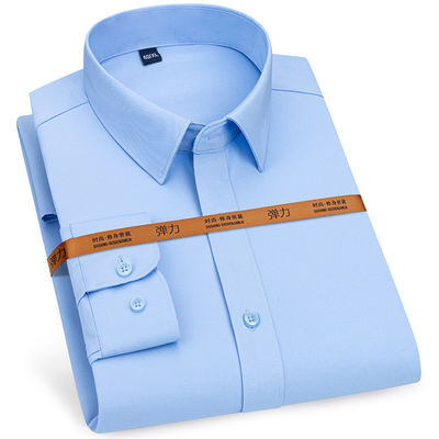 20 Numero di filati T-shirt a stretch personalizzati in spandex per bluzzi da primavera maschile