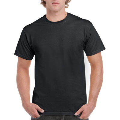 T-shirt personalizzato con logo e disegno per pubblicità maschile in Europa e negli Stati Uniti
