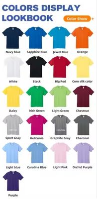 T-shirt personalizzato con logo e disegno per pubblicità maschile in Europa e negli Stati Uniti