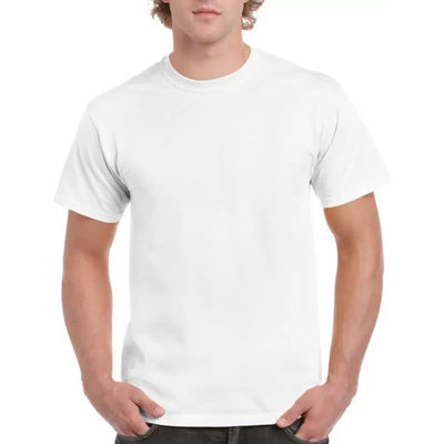 T-shirt personalizzato con logo e disegno per pubblicità maschile in Europa e negli Stati Uniti
