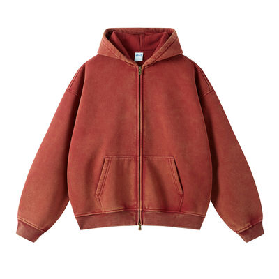 Maglione vintage Batik maschile con abbigliamento in cotone distressed