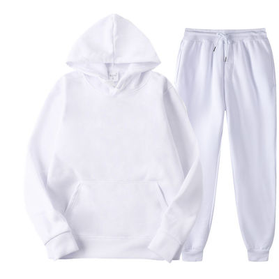 Pantaloni da ginnastica e felpe in poliestere traspiranti Set per uomini Felpe personalizzate Abbigliamento sportivo