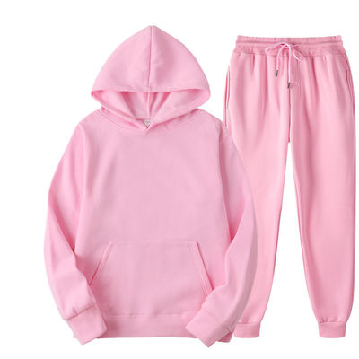 Pantaloni da ginnastica e felpe in poliestere traspiranti Set per uomini Felpe personalizzate Abbigliamento sportivo