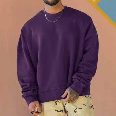 Stampa di peso pesante con cappuccio maschile magliette stile pullover