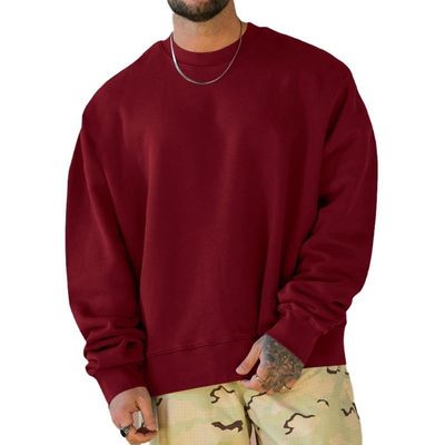 Stampa di peso pesante con cappuccio maschile magliette stile pullover