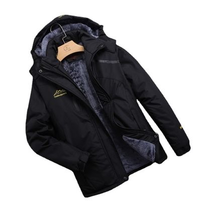 NO Needle Detection Winter Coat Custom Mens Hiking Jacket per avventure all'aria aperta