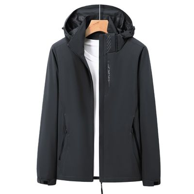 Giubbotto da uomo da vento di lunghezza regolare per primavera e autunno XMAMLON Abbigliamento personalizzato