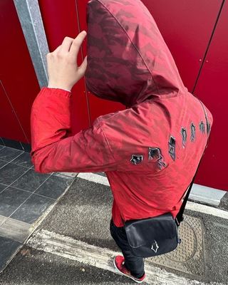 Stagione autunnale XMAMLON Logo ricamato Windbreaker Streetwear Giacca per uomini e donne