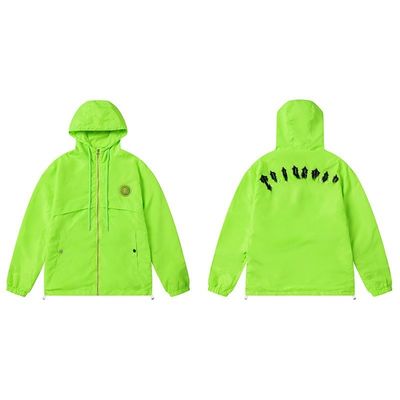 Stagione autunnale XMAMLON Logo ricamato Windbreaker Streetwear Giacca per uomini e donne