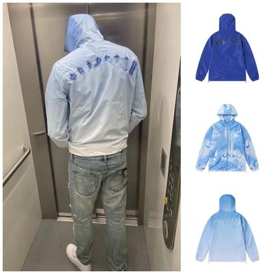 Stagione autunnale XMAMLON Logo ricamato Windbreaker Streetwear Giacca per uomini e donne