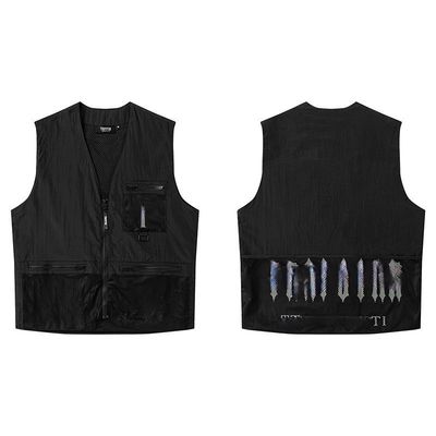 Stagione autunnale XMAMLON Logo ricamato Windbreaker Streetwear Giacca per uomini e donne