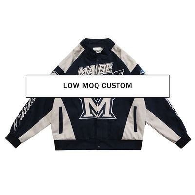 High Street Style Motocicletta invernale Baseball Jersey Varsity Giacca maschile Unisex Per Uomini