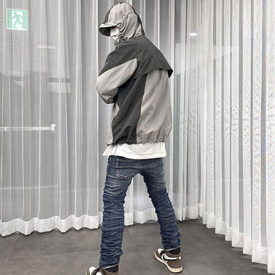 Cappotto anti-vento per uomini amanti dell'alpinismo e dello sci