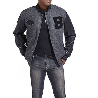 Decorazione ricamo Giacca da uomo a maglia per collezione invernale e autunnale
