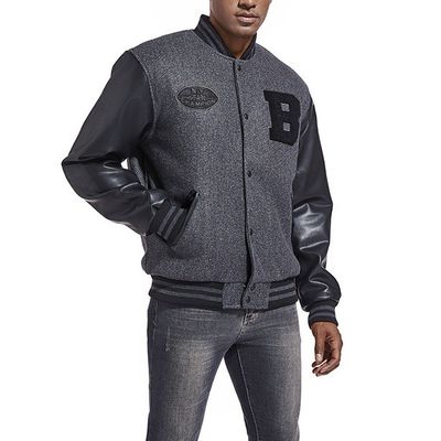 Decorazione ricamo Giacca da uomo a maglia per collezione invernale e autunnale