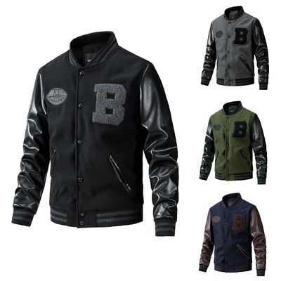 Decorazione ricamo Giacca da uomo a maglia per collezione invernale e autunnale