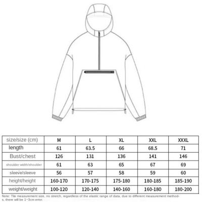 Cappuccio a calza impermeabile da uomo, giubbotto da corsa in nylon spandex