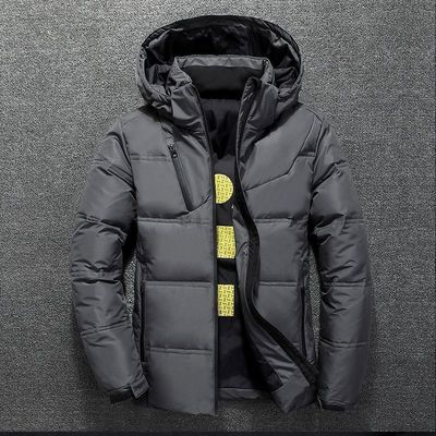 Giubbotto caldo di montagna sostenibile con cappuccio, cappotto invernale, palla da neve, impermeabile al vento, impermeabile